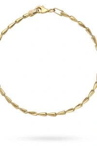 Gese - Bransoletka złota delikatna z kolekcji simple