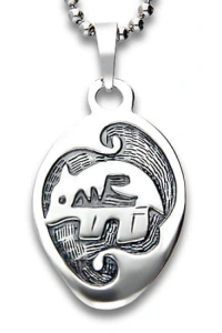 Gemma-bizuteria - Talizman amulet pancernik srebro 925 #146