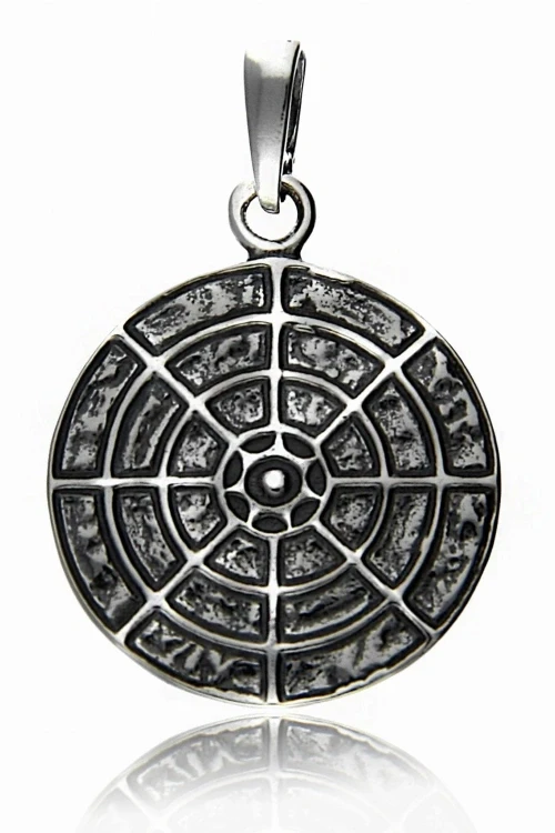 Gemma amulet talizman oko kanaloa srebro 925