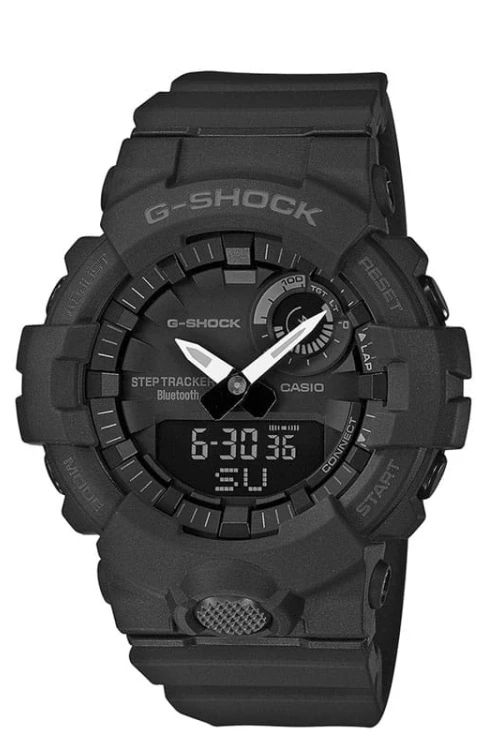 Casio g-shock bluetooth gba-800-1aer na kauczukowym pasku