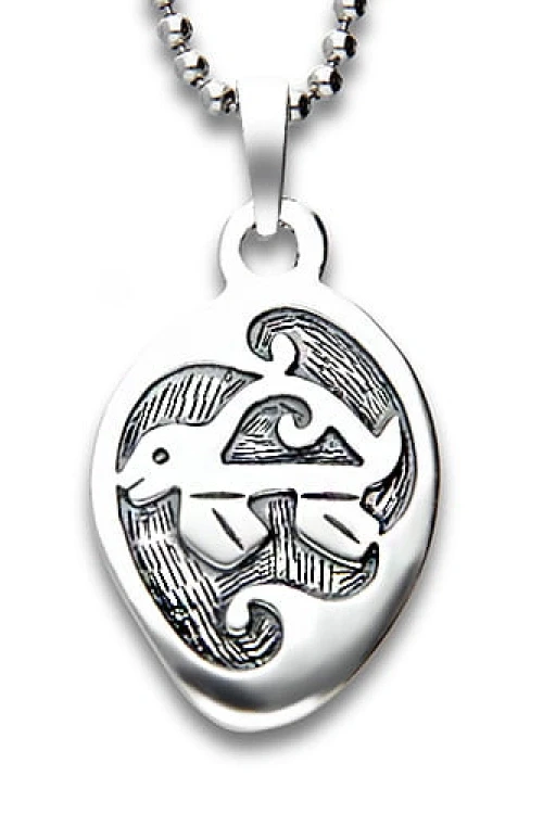 Talizman amulet żółw srebro 925 #147