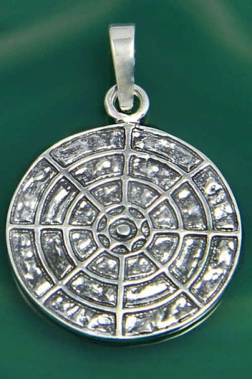 Gemma amulet talizman oko kanaloa srebro 925