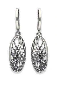 Gemma-bizuteria - Długie modne kolczyki srebro 925 k650