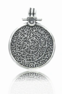 Gemma-bizuteria - Dysk z fajstos bransoleta srebro 925 historia ziemi