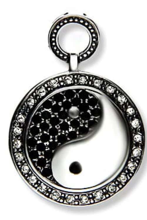 Talizman wisiorek yin yang srebro 925 w239