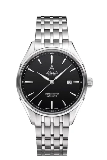 Atlantic worldmaster 52759.41.61sm zegarek męski na bransolecie