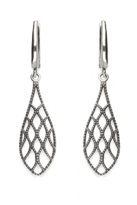 Gemma-bizuteria - Długie modne kolczyki srebro 925 k631