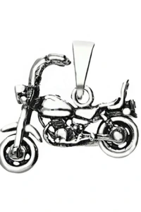 Gemma-bizuteria - Motocykl wisiorek chopper harley srebro 925